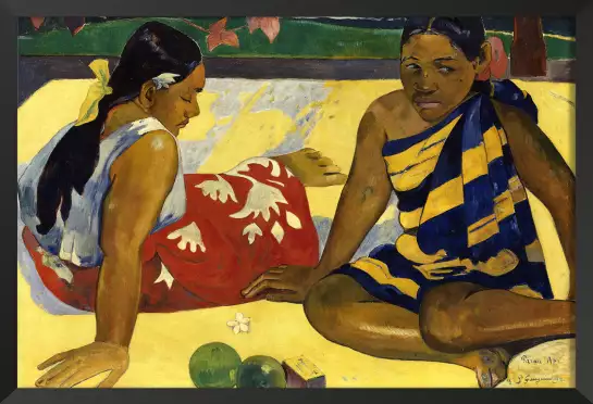 Paul gauguin - Parau api - tableau celebre