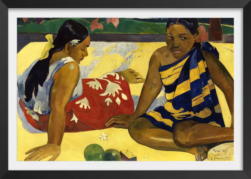 Paul gauguin - Parau api - tableau celebre