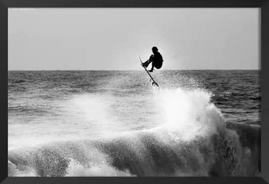 Surf hossegor - affiche paysage ocean