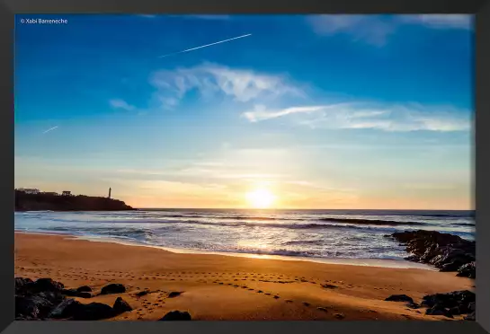 Anglet vvf - affiche paysage ocean