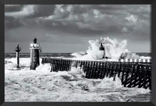 La passe de capbreton - affiche paysage ocean