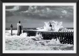 La passe de capbreton - affiche paysage ocean