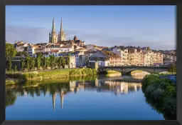 Bayonne et la nive - tableau sud ouest