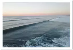 Surf sunset - affiche ocean