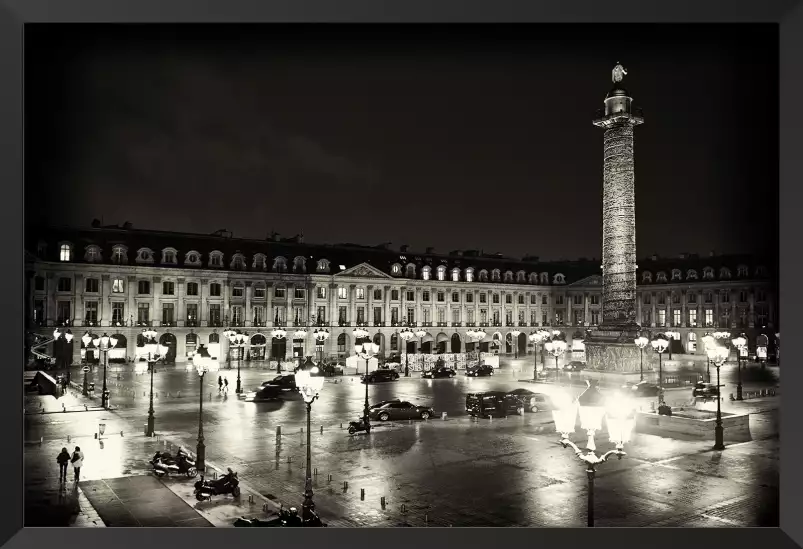 Place vendôme - affiche ville