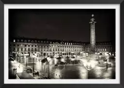 Place vendôme - affiche ville