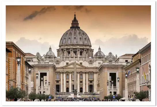 Le Vatican - affiche italie