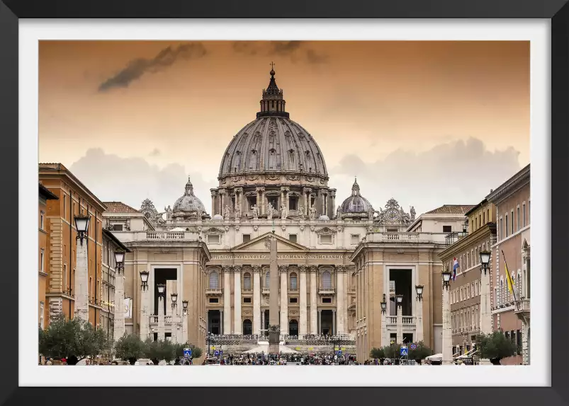 Le Vatican - affiche italie