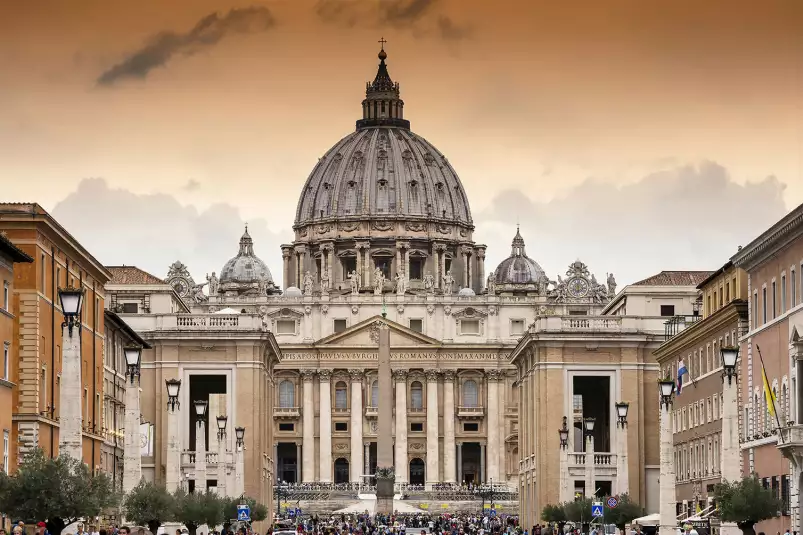 Le Vatican - affiche italie