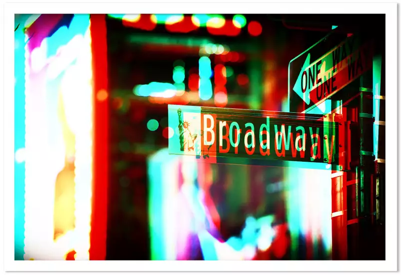 New york broadway - deco new york