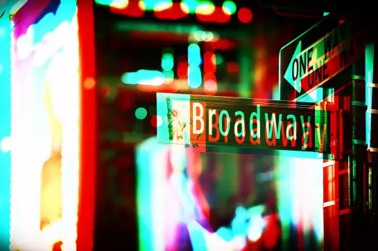 New york broadway - deco new york