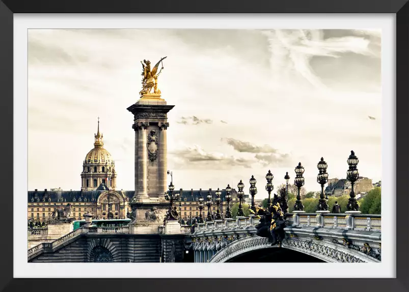 Pont alexandre III - tableau de paris