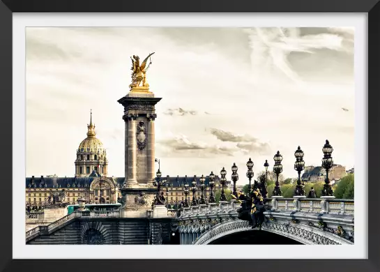 Pont alexandre III - tableau de paris