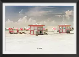 Floride - tableau bord de mer plage