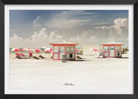 Floride - tableau bord de mer plage