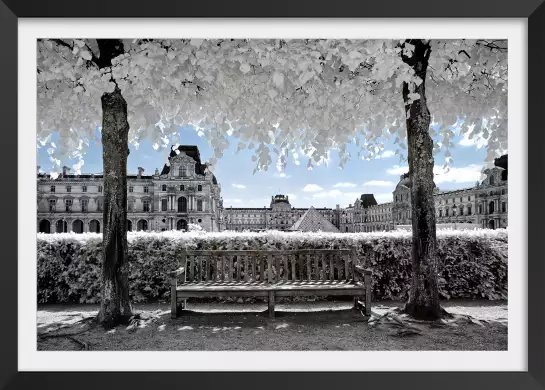 Au loin la pyramide - tableau paris chic