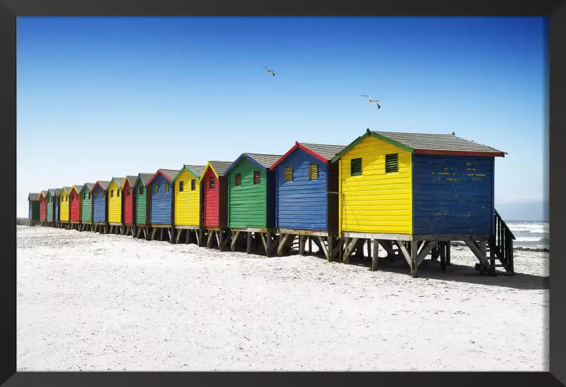 Muizenberg beach - affiche paysage