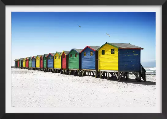 Muizenberg beach - affiche paysage