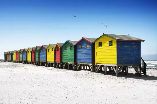 Muizenberg beach - affiche paysage