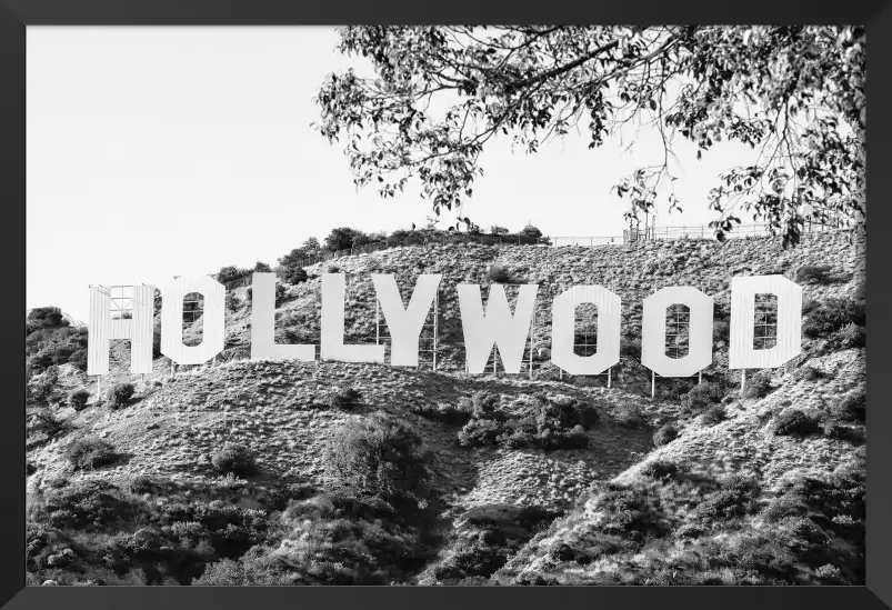 Hollywood black california - affiche ville du monde