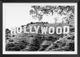 Hollywood black california - affiche ville du monde