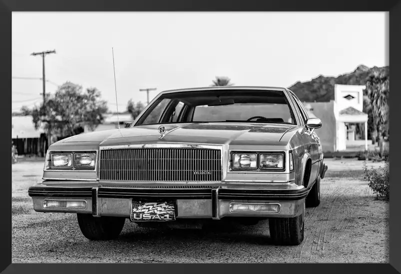 Buick usa 1 - affiche voiture vintage