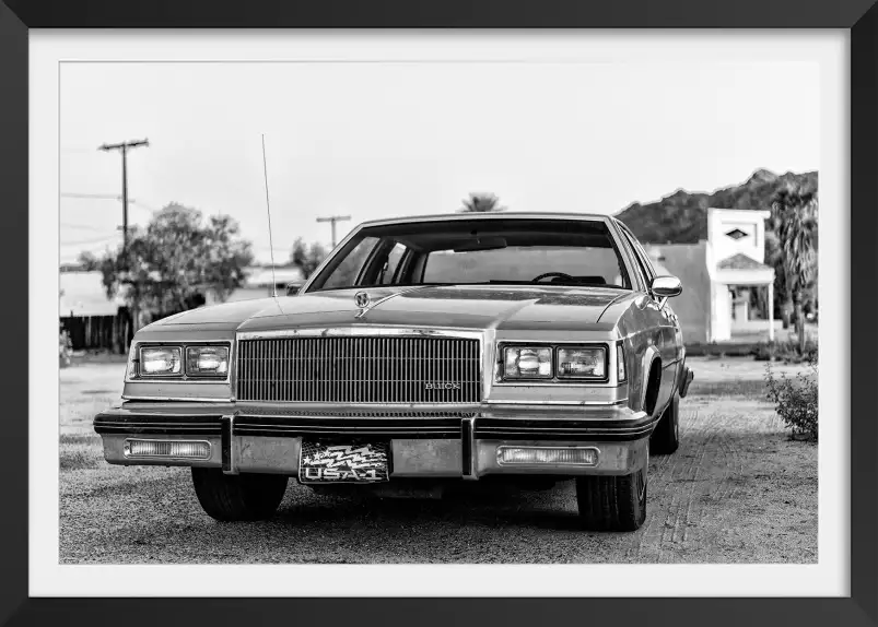 Buick usa 1 - affiche voiture vintage