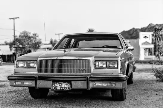 Buick usa 1 - affiche voiture vintage