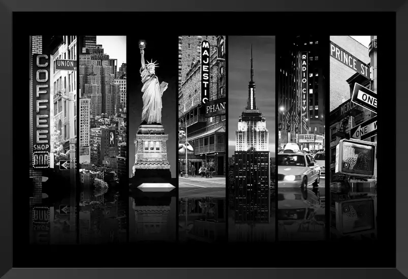 New york recto verso - poster de new york