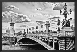 Pont alexandre - affiche paris