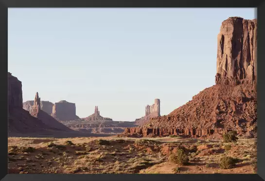 Monument valley view - paysage du monde