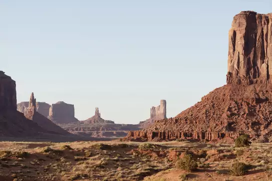 Monument valley view - paysage du monde