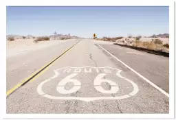 Road 66 go... - poster monde