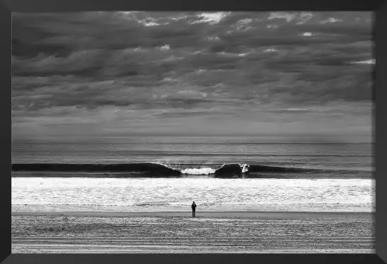 Toi et moi - affiche paysage ocean