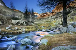 Lumiere alpine - paysages été