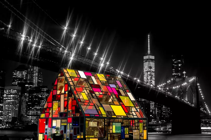 Colors of night - poster de new york