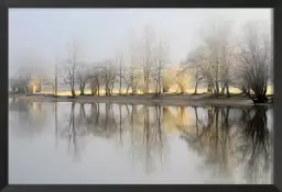 Une journée de janvier - paysage hiver