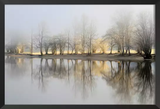 Une journée de janvier - paysage hiver