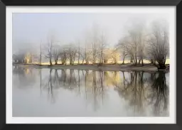 Une journée de janvier - paysage hiver