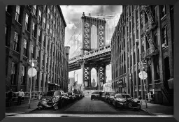 Dumbo brooklyn bridge - poster de new york