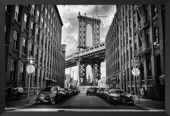 Dumbo brooklyn bridge - poster de new york