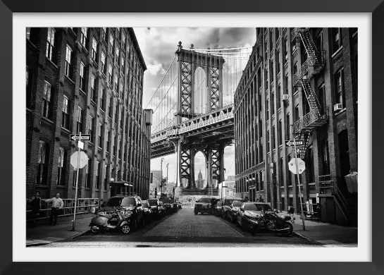 Dumbo brooklyn bridge - poster de new york