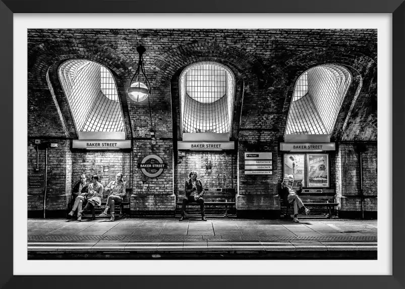 Baker street - affiche ville du monde