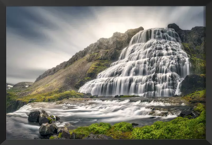 Cascade zen - tableau paysage