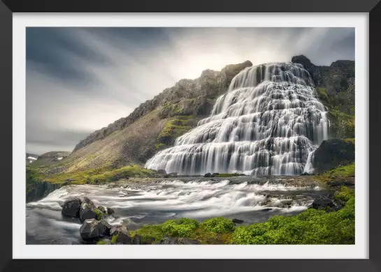 Cascade zen - tableau paysage