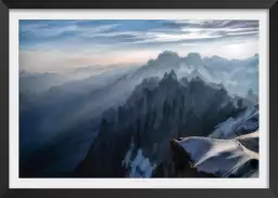 Un matin à l'aiguille du midi - paysage montagne