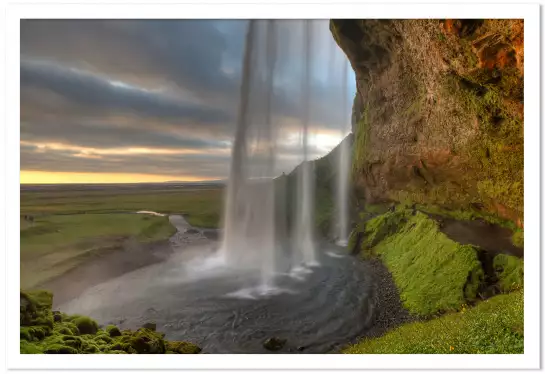 Seljalandsfoss - tableau nature