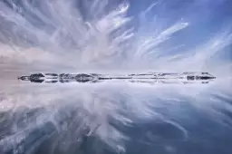 Une journée en arctique - paysage hiver