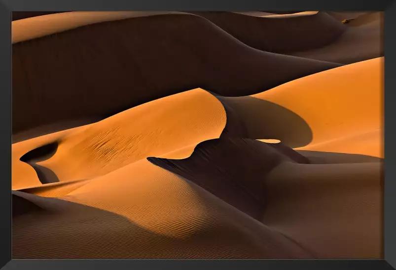 Dune et lumière - tableau paysage desert