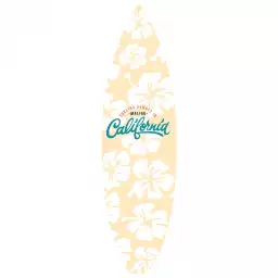 Malibu - deco planche de surf